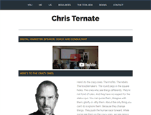 Tablet Screenshot of christernate.com